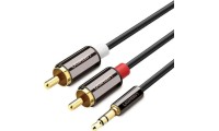 Ugreen Καλώδιο 3.5mm male - RCA male Μαύρο 1m