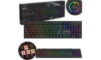 Savio STYX Gaming KeyPad με Outemu Red διακόπτες και RGB φωτισμό (Αγγλικό US) Κόκκινο