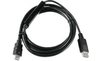 V7 Cable DisplayPort male - HDMI male 1m Μαύρο