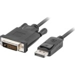 Lanberg Cable DVI-D male - DisplayPort male 1.8m (CA-DPDV-10CU-0018-BK)