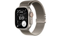 Apple Watch Ultra 3 Titanium 49mm Αδιάβροχο με eSIM και Παλμογράφο (Natural Titanium Case with Natural Titanium Milanese Loop - Medium)
