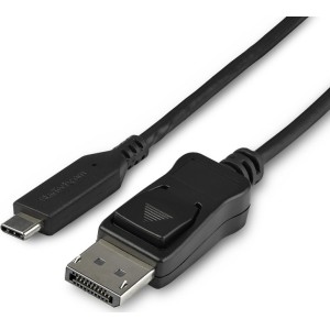 StarTech USB 2.0 Cable USB-C male - DisplayPort male Μαύρο 1m (CDP2DP141MB)