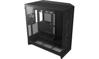 NZXT H9 Flow Midi Tower Κουτί Υπολογιστή με Πλαϊνό Παράθυρο Μαύρο