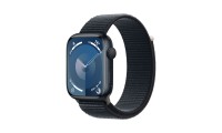 Apple Watch Series 9 Aluminium 45mm Αδιάβροχο με Παλμογράφο (Midnight με Midnight Sport Loop (M/L))