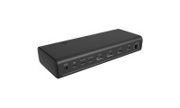 Icy Box IB-DK7401-CU31 17-in-1 USB-C Docking Station με HDMI/DisplayPort 4K PD Ethernet Μαύρο 