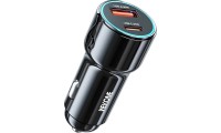 Wekome Wp-c49 Pop Digital Series Usb Usb-c Type-c 63w Γρήγορος Φορτιστής Αυτοκινήτου Μάμα