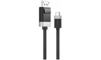 Καλώδιο Alogic Fusion USB-C Male to DisplayPort v1.2 Male Space Grey 1m 