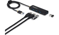 StarTech Hub 4 Θυρών USB-A με σύνδεση USB-A Μαύρο