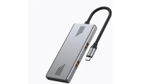 Gembird Hub 4 Θυρών USB 3.2 με σύνδεση USB-C Ασημί