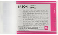 Epson T603B Γνήσιο Μελάνι Εκτυπωτή InkJet Ματζέντα (C13T603B00)