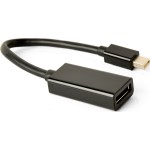 Cablexpert Μετατροπέας mini DisplayPort male σε DisplayPort female (A-mDPM-DPF4K-01)