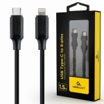 Cablexpert USB-C to Lightning Cable Μαύρο 1.5m (CC-USB2CM8PM-1.5M)
