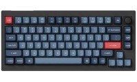 Keychron V1M-D4 Max QMK/VIA Ασύρματο Gaming Μηχανικό Πληκτρολόγιο 75% με Gateron Jupiter Banana διακόπτες και RGB φωτισμό (International English)