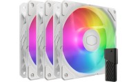 CoolerMaster SickleFlow Edge 120 ARGB 3-pack Fan Kit White Edition