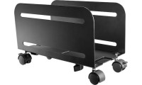 Powertech Βάση Δαπέδου Υπολογιστή με Ροδάκια (PT-1329)
