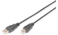 Digitus USB 2.0 Cable USB-A male - USB-B male Μαύρο 0.5m