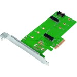 LogiLink PCIe to Dual M.2 SSD