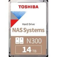 Toshiba N300 14TB HDD Σκληρός Δίσκος 3.5" SATA III 7200rpm με 128MB Cache για NAS