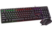Zeroground Azai V3.0 Σετ Gaming Πληκτρολόγιο με RGB φωτισμό & Ποντίκι (Αγγλικό US)