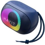 Havit SK885BT Ηχείο Bluetooth 8W με Ραδιόφωνο και Διάρκεια Μπαταρίας έως 11 ώρες Μπλε