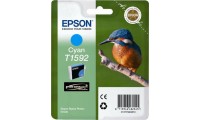 Epson T1592 Γνήσιο Μελάνι Εκτυπωτή InkJet Κυανό (C13T15924010)
