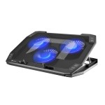 Natec Oriole Cooling Pad για Laptop έως 17.3" με 3 Ανεμιστήρες και Φωτισμό