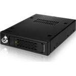 Icy Dock MB991SK-B Full Metal 2.5 inch Hot-Swap SATA/SAS HDD/SSD Mobile Rack Backplane Cage for External 3.5Inch Drive Bay Μαύρο