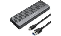 Qoltec Θήκη για Σκληρό Δίσκο M.2 SATA III με σύνδεση USB 3.0 σε Γκρι χρώμα