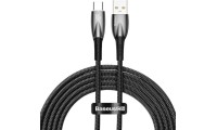 Baseus Glimmer Braided USB 2.0 Cable USB-A male - USB-C 100W 2m