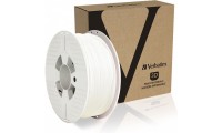 Verbatim PLA 3D Printer Filament 1.75mm Λευκό 1kg 1τμχ (Spool)