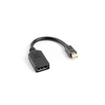 Lanberg mini DisplayPort male - DisplayPort female (AD-0003-BK)