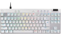 Logitech Pro X TKL Ηall Effect Gaming Πληκτρολόγιο Tenkeyless με Magnetic διακόπτες και RGB φωτισμό (Αγγλικό US) Λευκό
