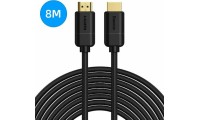 Baseus HDMI 2.0 Cable HDMI male - HDMI male 8m Μαύρο