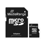 MediaRange microSDHC 8GB Class 10 with Adapter