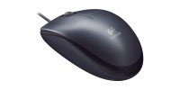 Logitech M90 Ενσύρματο Ποντίκι Μαύρο (2 Buttons)