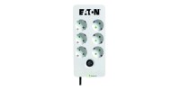 Eaton Πολύπριζο Ασφαλείας 6 Θέσεων με Διακόπτη Λευκό