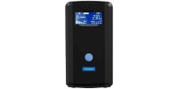 Tescom LEO Plus LCD 1500A UPS Line-Interactive 1500VA 900W με 4 Schuko Πρίζες