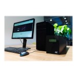 Green Cell UPS01LCD Micropower 600VA UPS Line-Interactive 360W με 2 Schuko Πρίζες