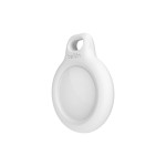 Belkin Secure Holder with Strap Θήκη Μπρελόκ Σιλικόνης για AirTag σε Λευκό χρώμα