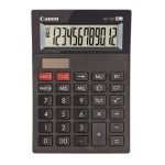 Canon Αριθμομηχανή AS-120 12 Ψηφίων σε Μαύρο Χρώμα