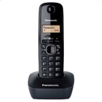 Panasonic KX-TG1611 Ασύρματο Τηλέφωνο Μαύρο