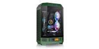Thermaltake The Tower 300 Micro Tower Κουτί Υπολογιστή με Πλαϊνό Παράθυρο και RGB Φωτισμό Racing Green
