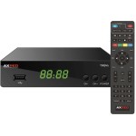 Axred AX T90 Ψηφιακός Δέκτης Mpeg-4 Full HD (1080p) με Λειτουργία PVR (Εγγραφή σε USB) Σύνδεσεις SCART / HDMI