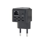 Gembird WNP-RP300-03 WiFi Extender Single Band (2.4GHz) 300Mbps Μαύρο