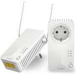 Strong Wi-Fi 600 Kit v2 Powerline Διπλό για Ασύρματη Σύνδεση Wi‑Fi 4 με Passthrough Πρίζα και 2 Θύρες Ethernet