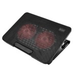 Savio COS-02 Cooling Pad για Laptop με 2 Ανεμιστήρες