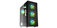 Kolink Observatory HF Plus Mesh ARGB Midi Tower Μαύρο