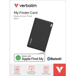 Verbatim My Finder Card Apple Find My Tracker Μαύρο