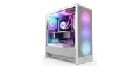 NZXT H5 Flow RGB Midi Tower Λευκό