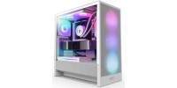 NZXT H5 Flow RGB Midi Tower Λευκό